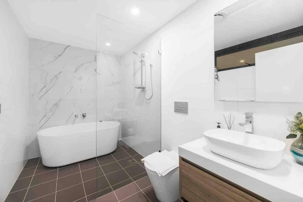 Luxury 3 Bedroom Apartment In Ryde Sydney Kültér fotó